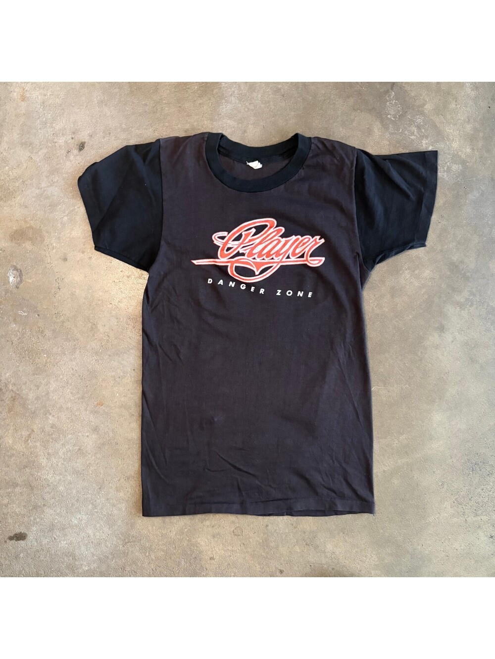 70's Player Danger Zone Men's Band T-Shirt SZ XS-S